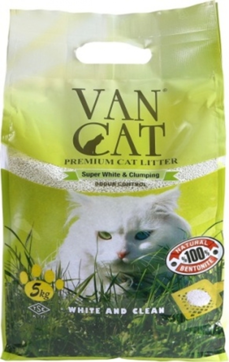 VANCAT COMPACT KEDİ KUMU 5 KG..