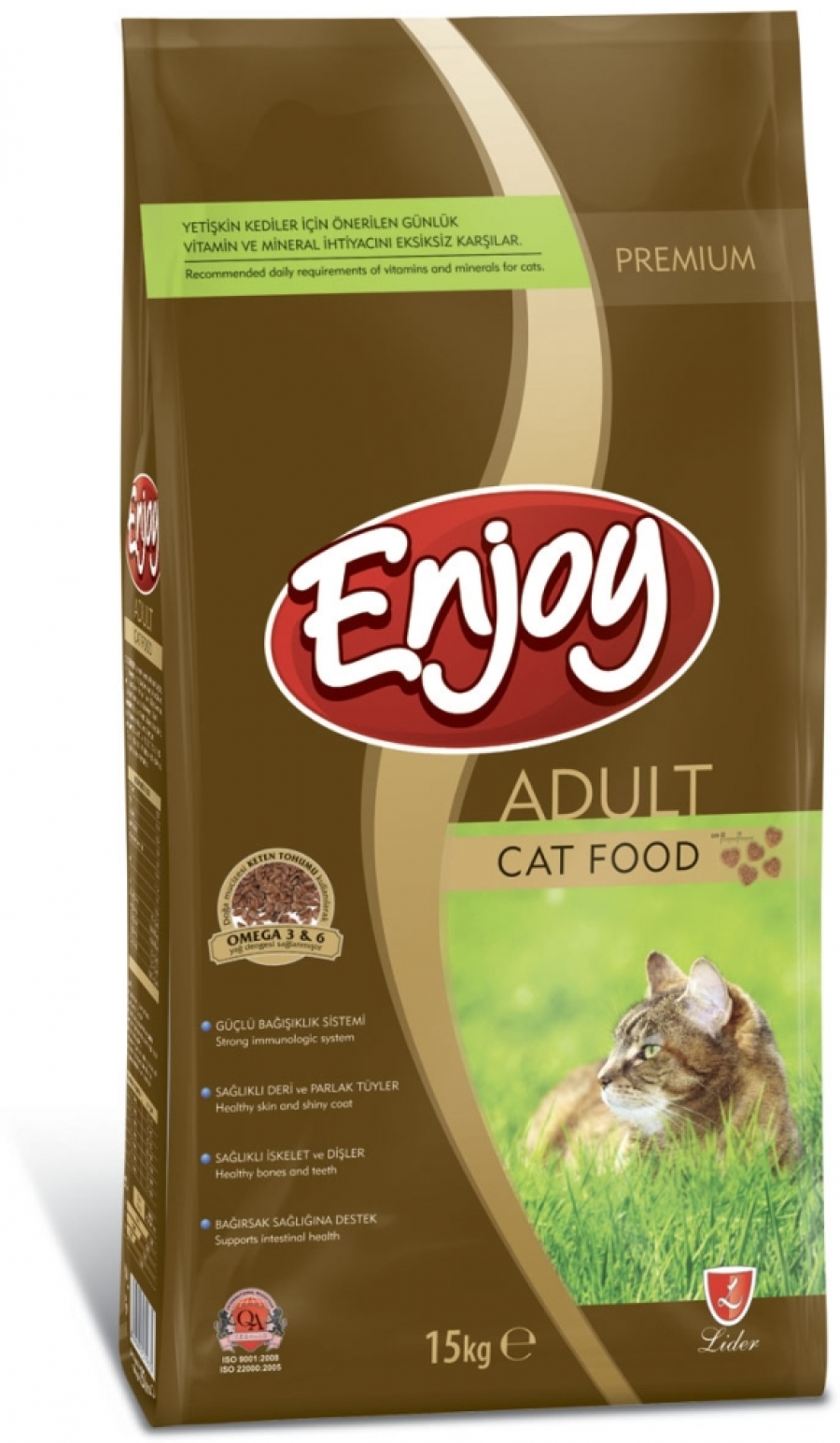 ENJOY CAT FOOD - PREMIUM 15 KG'LIK PAKET