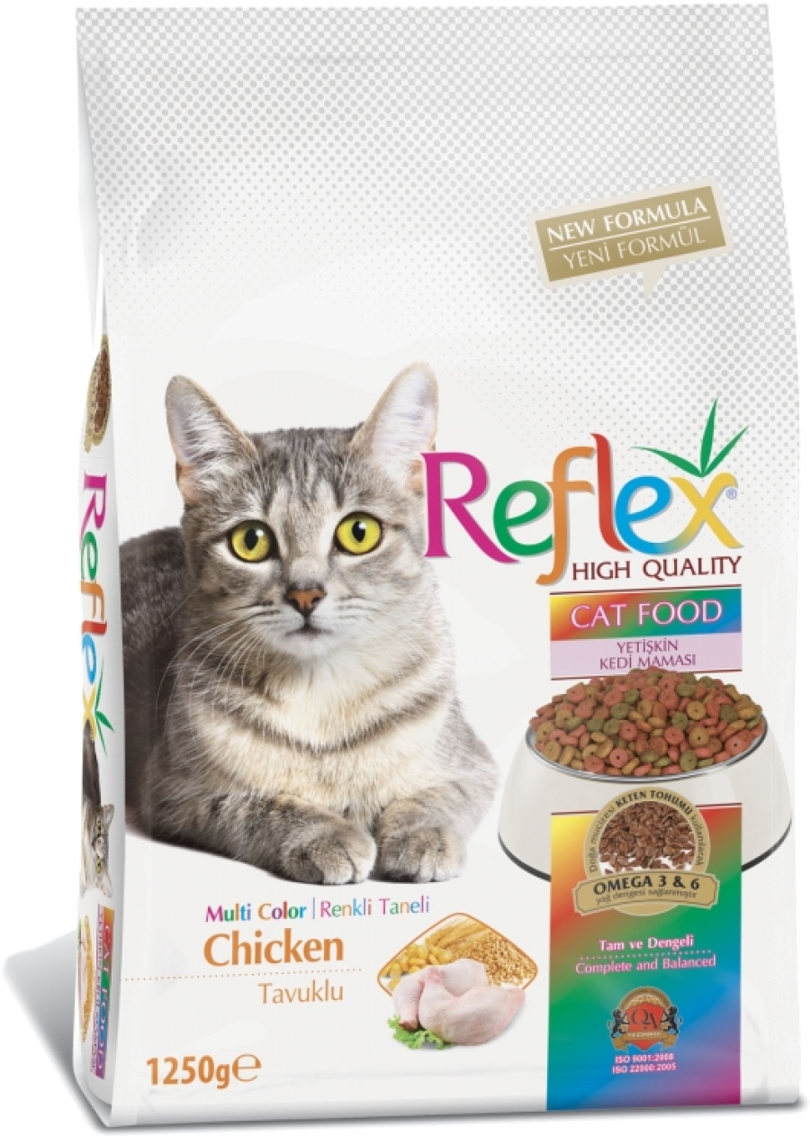 REFLEX ADULT CAT FOOD COLOUR,