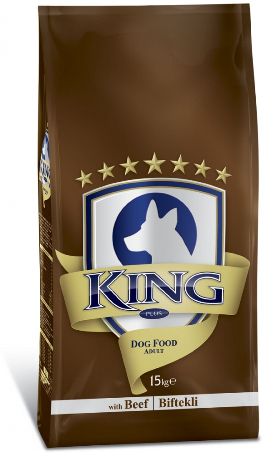 KING ADULT BEEF DOG FOOD 15 KG'LIK PAKET