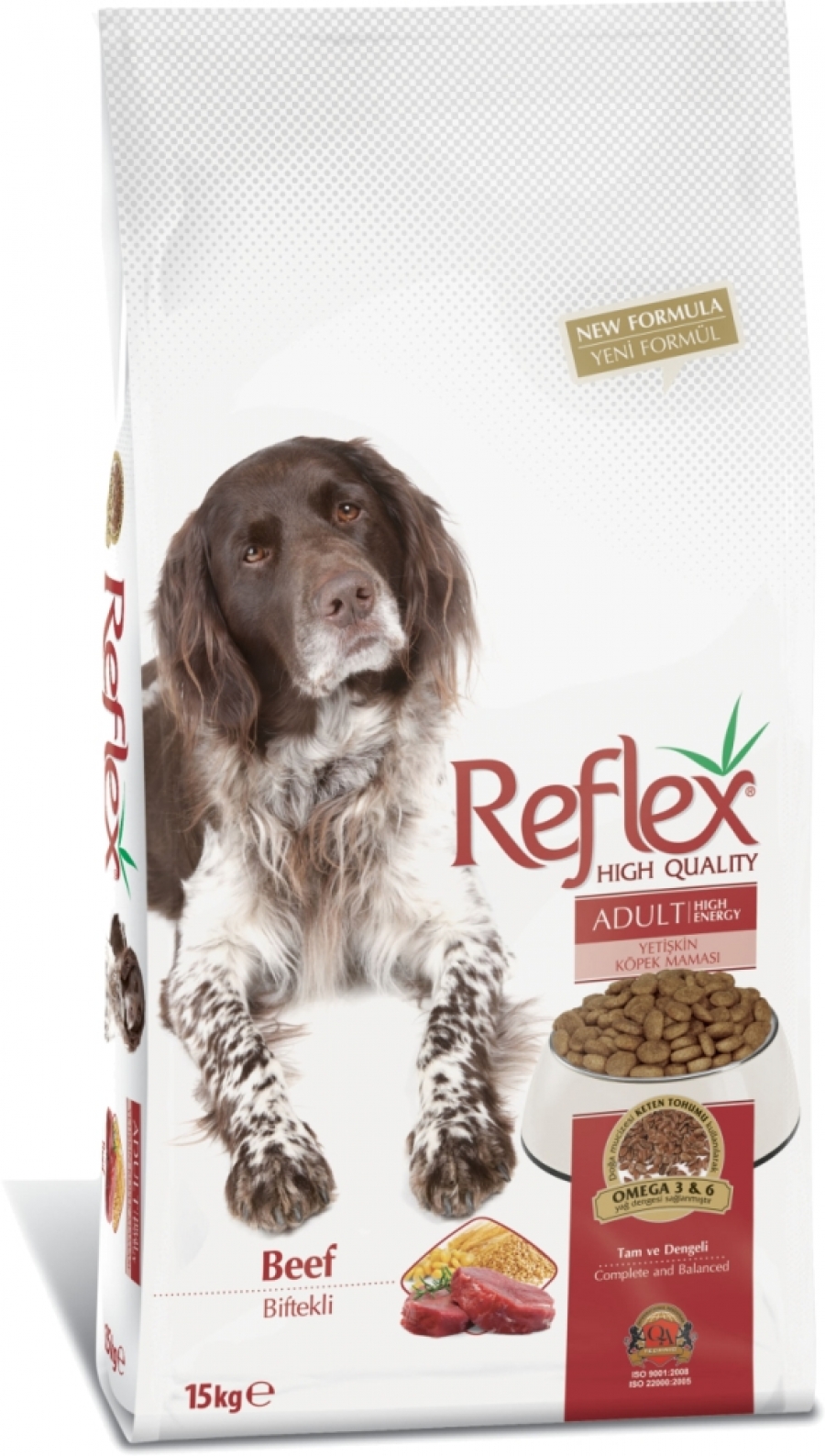 REFLEX ADULT DOG FOOD 15 KG'LIK PAKET